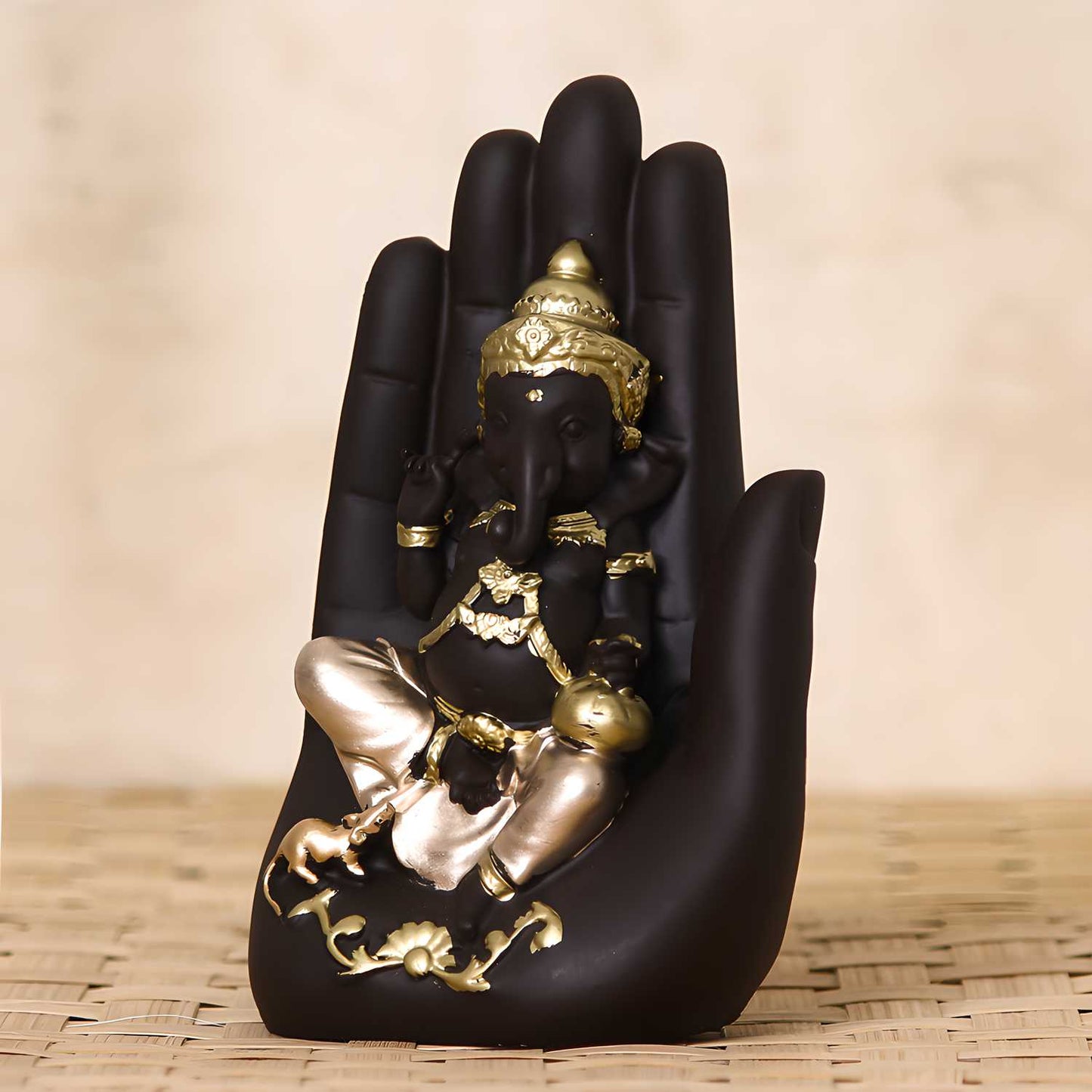 Handcrafted Palm Ganesha